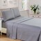 Hotel Quality - Checkered 4 Piece Deep Pocket 1800 Series Bed Sheet Set All Sizes